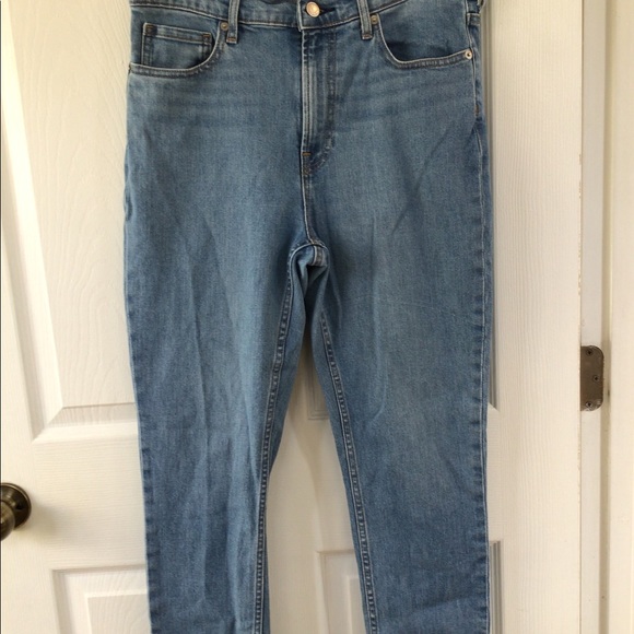 Everlane highrise blue skinny jean size 30 - Picture 2 of 8